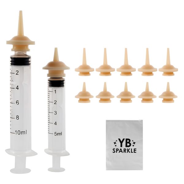 12pc Pet Nursing Pacifier &amp; Syringe Feeder Set for Kitten &amp; Puppy