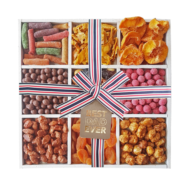 Father's Day Dried Fruit &amp; Nuts Gift Platter