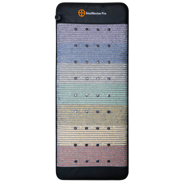 Soul Revive Pro Infrared Heating Chakra 7- Gemstone PEMF Therapy Mat
