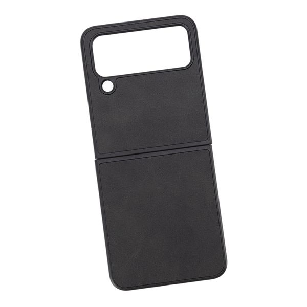 Synthetic Leather Protective Case Compatible with Samsung Galaxy Z FLIP