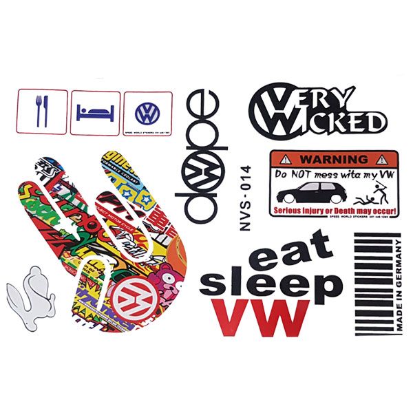 Replica VW Decorative Sticker
