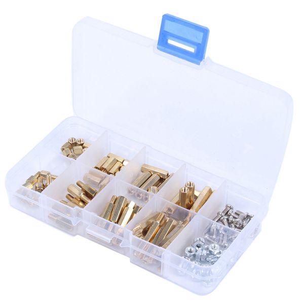 120 x M3 Male-Female Hex Brass Standoff Bolt Screw Nut Compatible with None