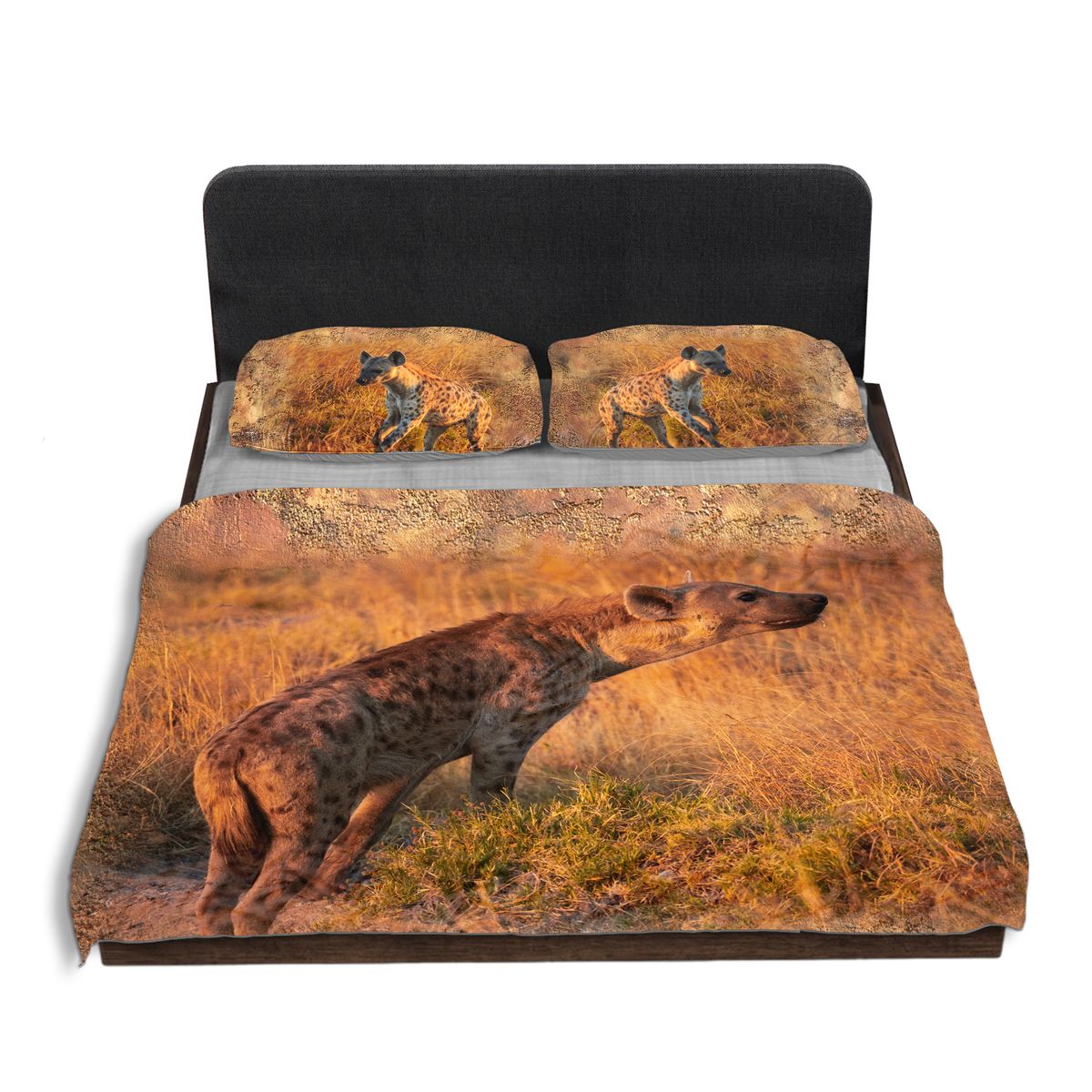 Hyena Hunting Duvet Cover Set Shop Today. Get it Tomorrow!