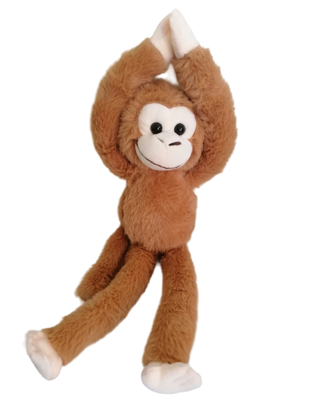 Bush Buddies Plush Monkey Light Brown