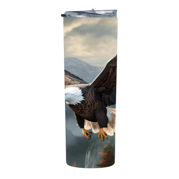 Flying Woods Blad Eagle 20 Oz Straight Skinny Tumbler 032