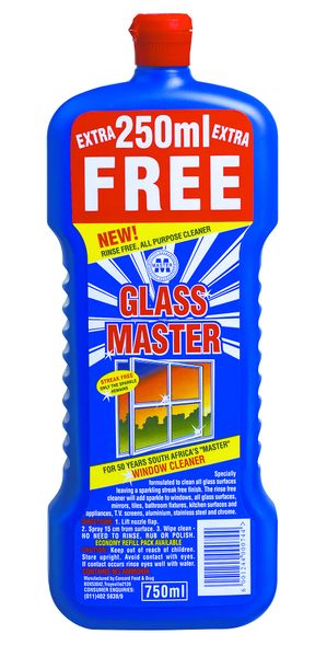 Glass Master Window Cleaner 750ml