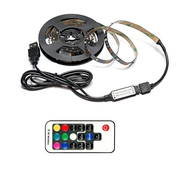 DrLight 5V USB 5M Colour Changing RGB LED Strip Light
