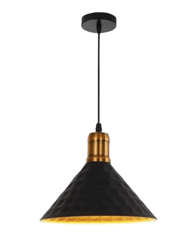 Black, Gold Modern Pendant Light