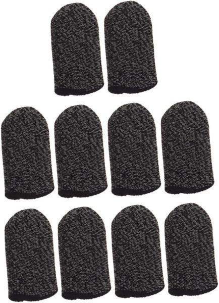 Anti-Sweat Gaming Finger Sleeves Lightweight Conductive Ultra-Thin Touch S