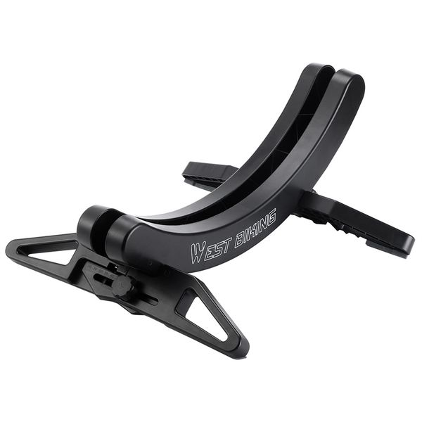 Highway Mountain Bike Parking Rack, Adjustable Fixed Foot Support Bracket