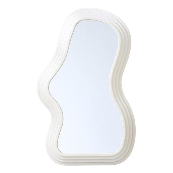 Cloud Shaped Tabletop Dressing Mirror - White