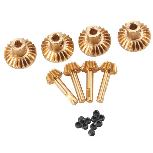 8Pcs Brass Axle Gear Drive Shaft Gear For Wpl C14 C24 B24 B36 Mn D90