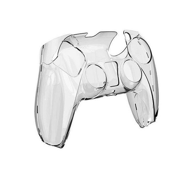 ACCSPARES PS5 Hard Cover Transparent Silicone Protective Skin Crystal Case