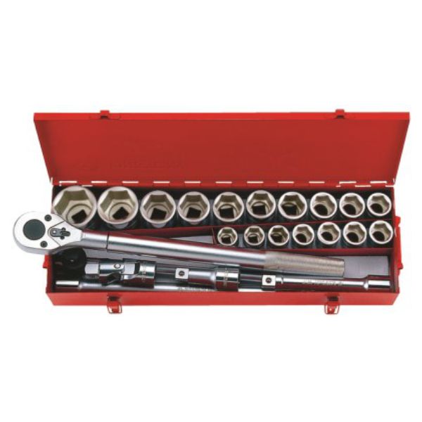 Socket Set 21 Piece 3/4Dr 21-50mm 6P