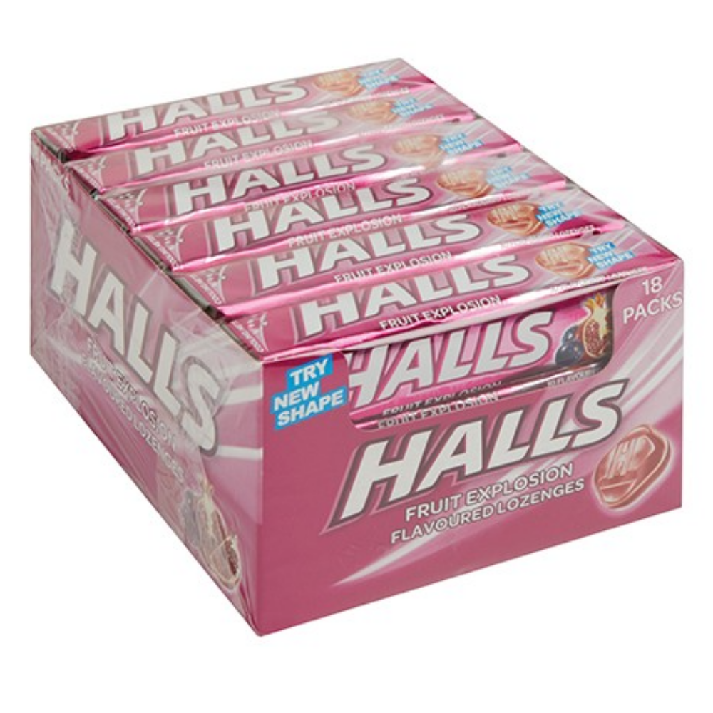 Halls Fruit Explosion 18s | Shop Today. Get it Tomorrow! | takealot.com