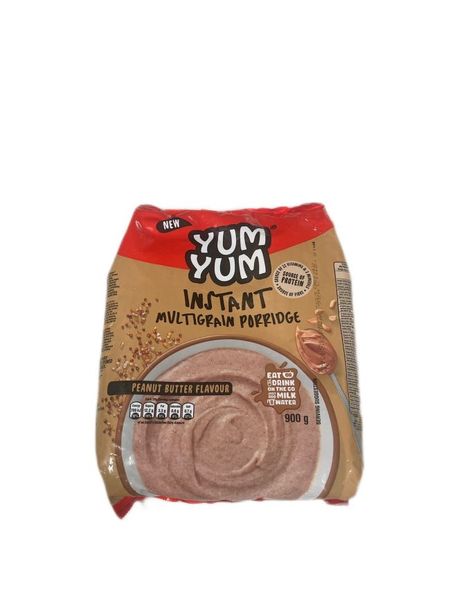 Yum Yum Instant Multigrain Porridge - Peanut Butter Flavour 900g
