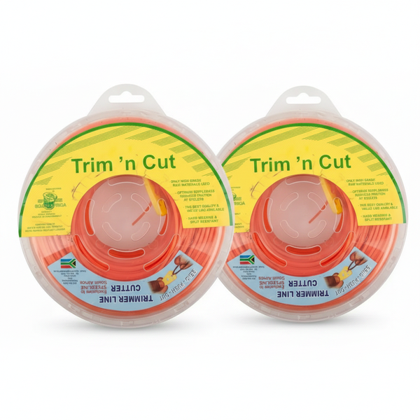 Trim 'n Cut 2.00 mm Square Trimmer Line 120 m Lumo Orange - 2 Pack
