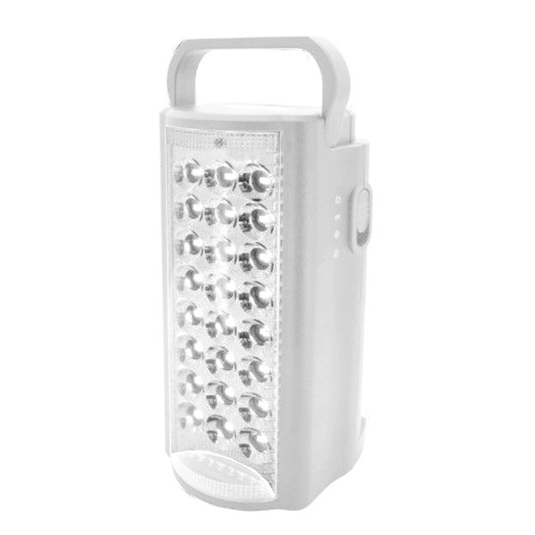 GDTIMES 60 Hours Rechargeable LED Lantern / Light / Lamp with Powerbank - White