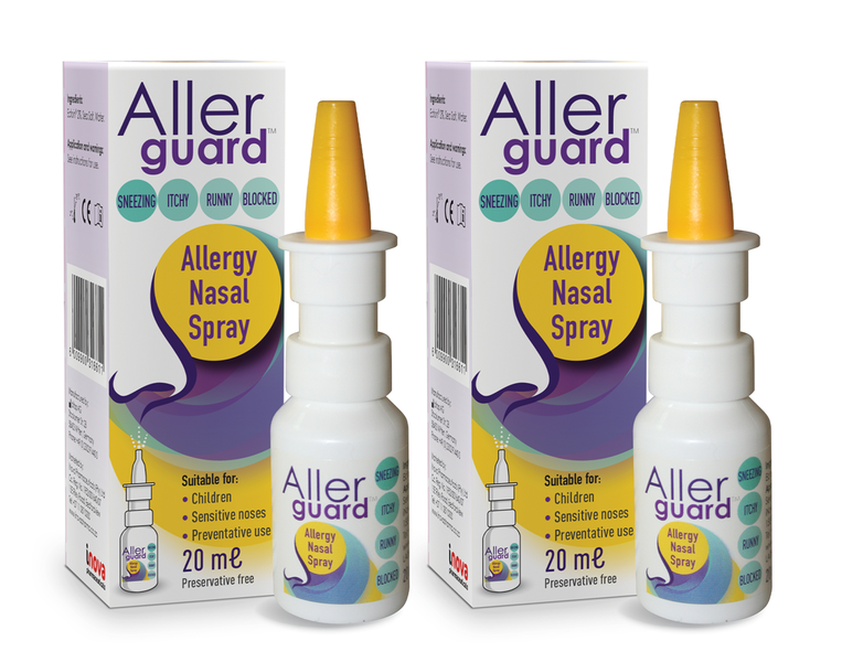 Allerguard - Allergy Relief Nasal Spray for Sensitive Noses - 2-Pack 20ml