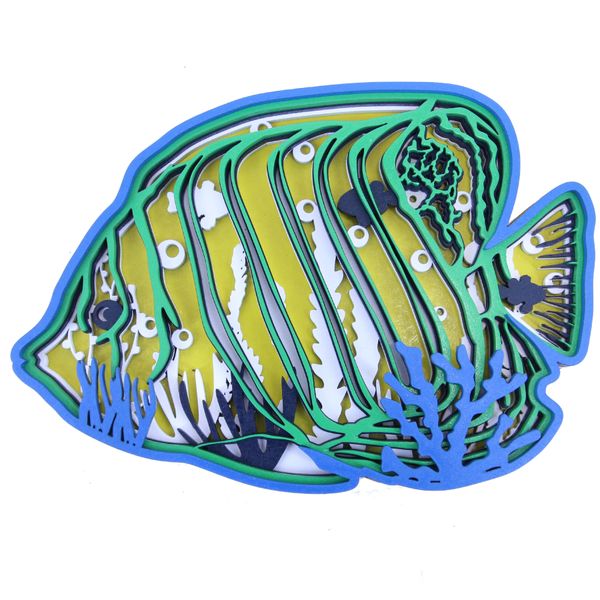 Wow We | Multi Layered Paint Board | Angel Fish 1