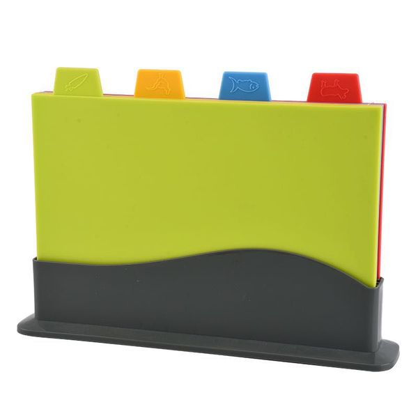 Zoco &amp; Mii - Cutting Board Set Food Prep Chopping Board 4 Peice Set