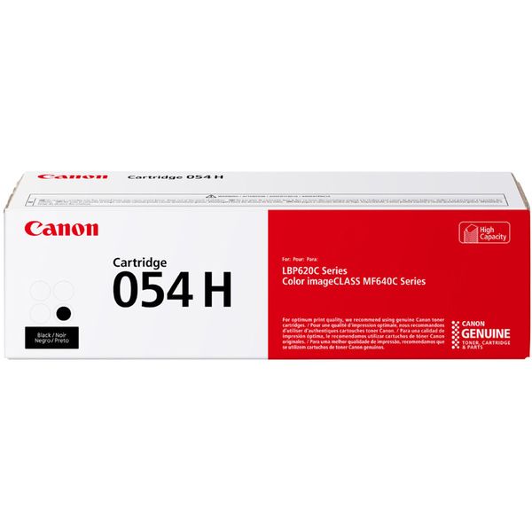 Canon 054H Original Black High Capacity Toner Cartridge