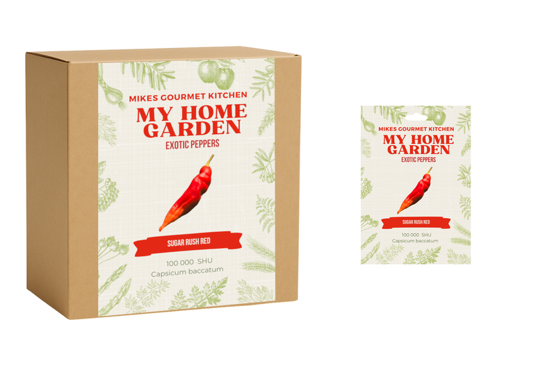 Chilli Grow Kit Complete - Sugar Rush Red + Seed pack