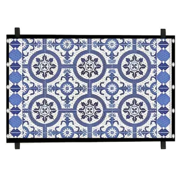 Baby Large Blue &amp; White Portable Pet And Babies Barier/Safety Gate - 180cm