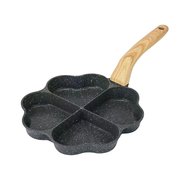 4 IN 1 Heart Aluminum Non-Stick Multi-Cooker