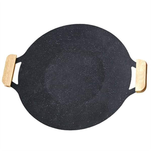 Outdoor Camping Grill Pan, Korean Barbecue Pot, Portable Cooking Frying Pan