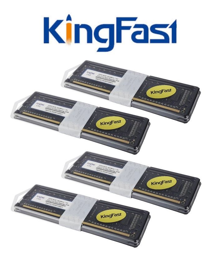 KingFast Gold 32GB DDR3 1600Mhz Desktop Ram Combo (4 x 8GB DDR3