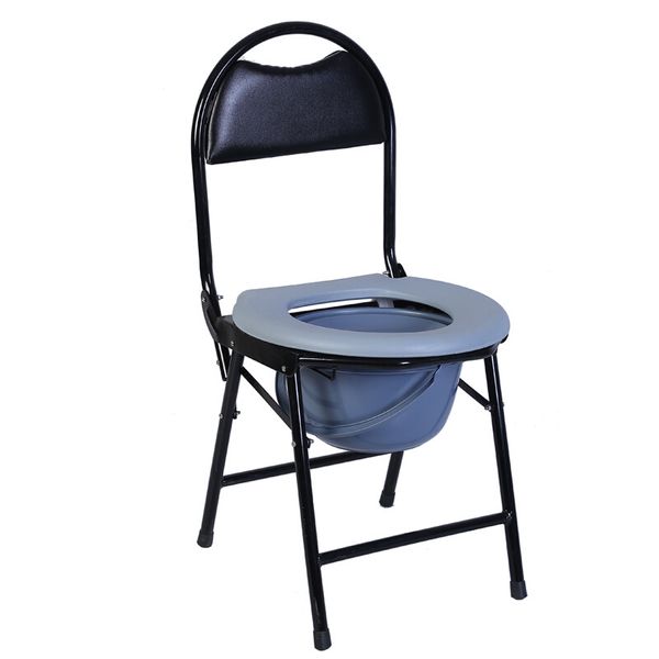 Healthy portable bracket toilet chair and bucket-79cm