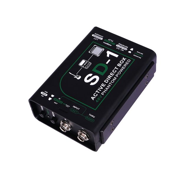 Stereo Active DI Box Rock and Roll Electric Guitar Electric Bass Box