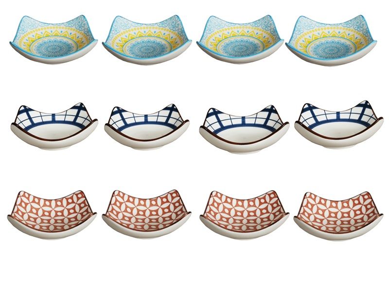 Ethnic Saucer 9.65cm (3 Assortments)