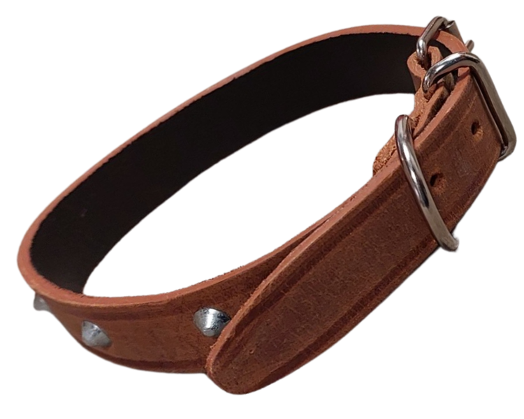 Genuine Leather 25 mm Dog Collar