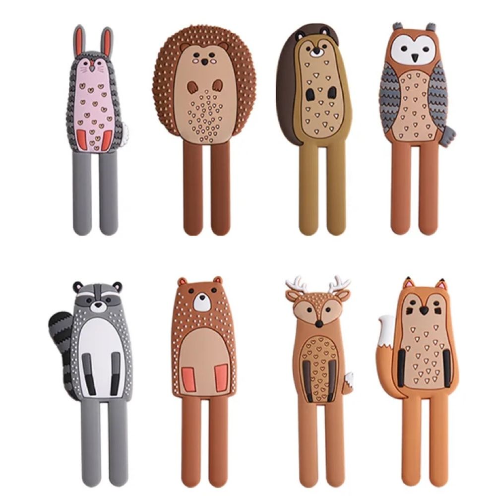 Decor Craft Refrigerator Decorative Fridge Sticker Hook 8pc