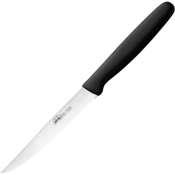 Fox Due Cigni Serrated Steak/Pizza Knife Black - 2C 714/11 D