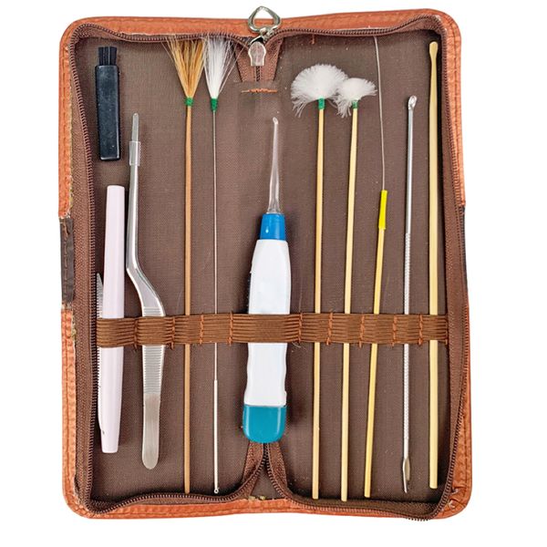 Beauty Goose Feather Earpick Wax Remover Ear Care 9 Piece