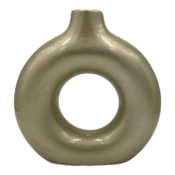 Vase AC 20x18x6cm Donut - Décor Essentials