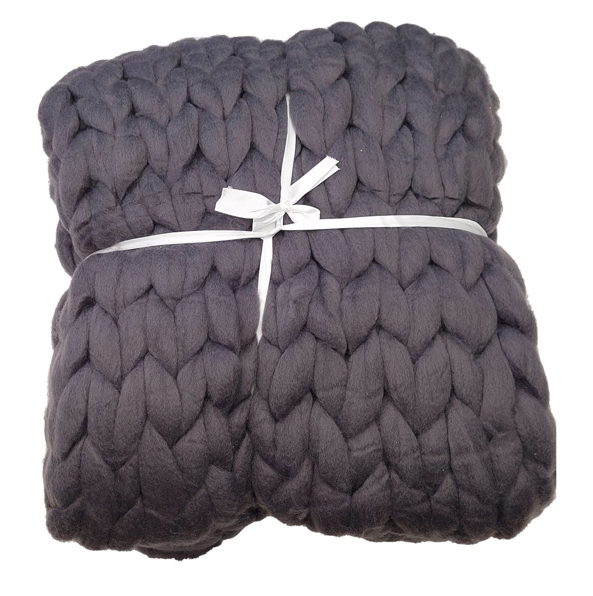 Homeware 4U Chunky Woolen Throw-Blanket - 120 x 100cm | Shop Today. Get ...