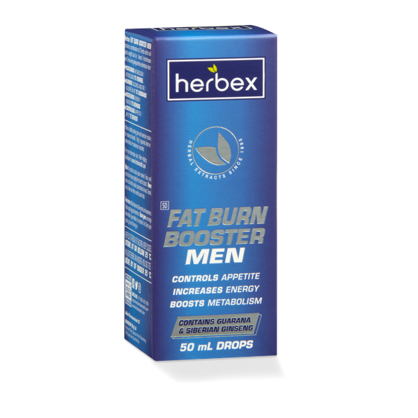 Herbex Booster Fat Burn Drops For Men - 50ml