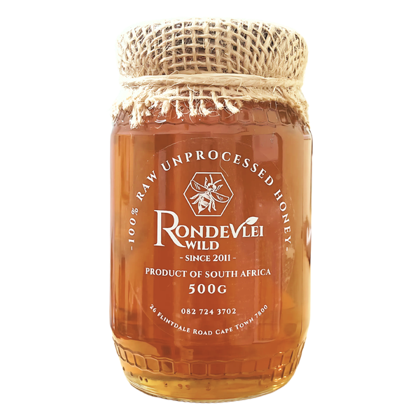 Rondevlei Wild 100% Raw Honey - 500g