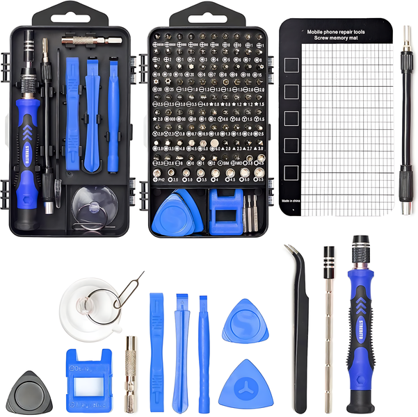 115 Piece Professional Precision Repair Screwdriver Set with Magnetic