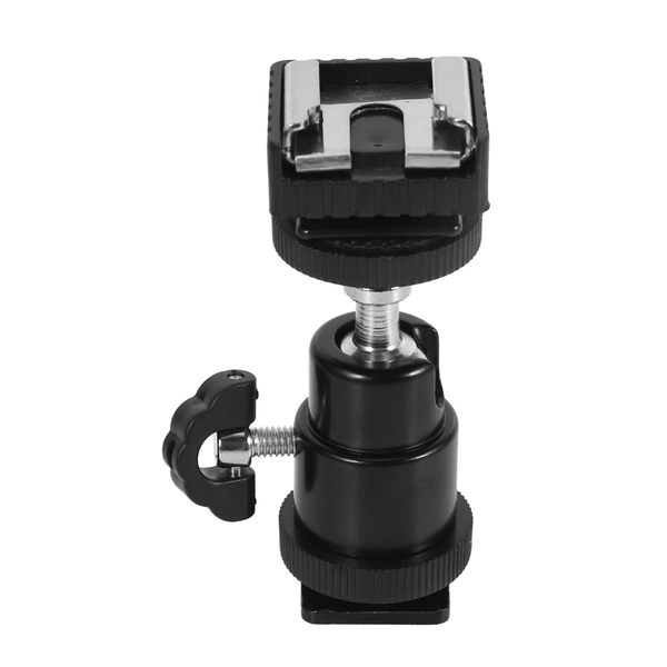 Lcd Monitor Adapter Hot Shoe Cold Base With 1/4 Inch Female Hole
