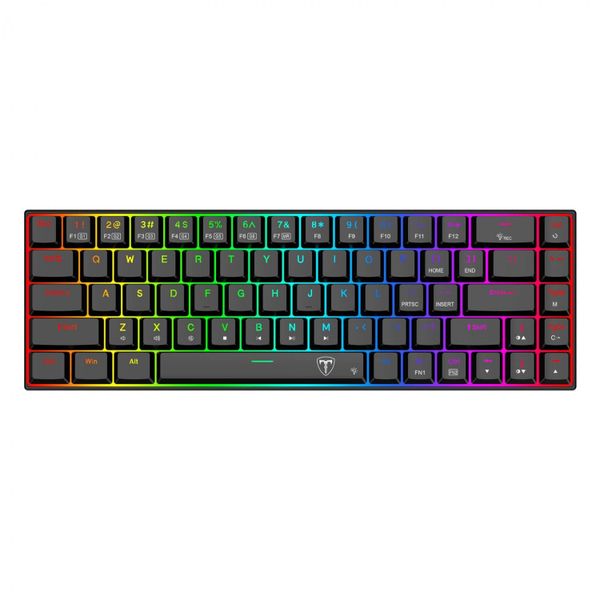 T-Dagger Kiva 68 Key Gaming Mechanical Keyboard - Black