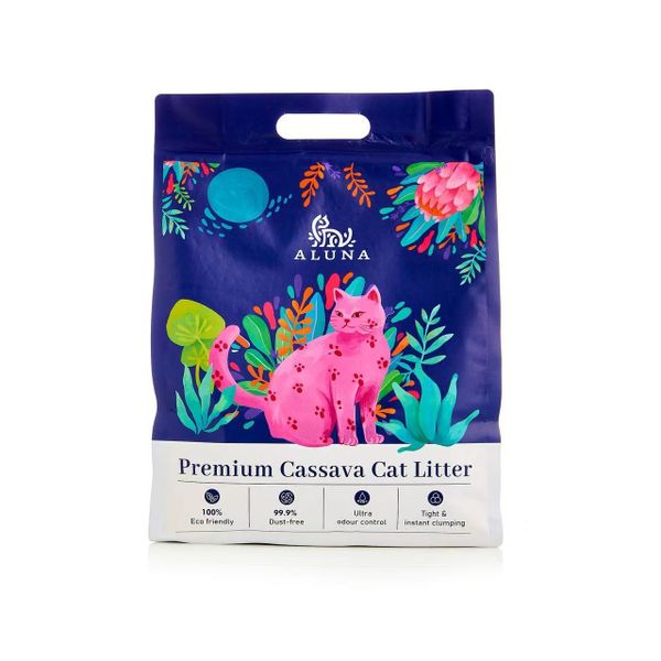 Aluna Premium Cassava Cat Litter