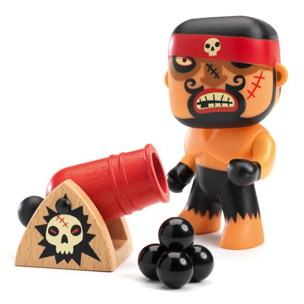 Djeco Arty Toy Pirate - Ric &amp; Boumcrak