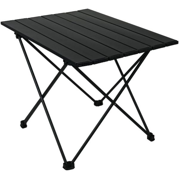 Folding Table for Camping Ultralight Aluminum Portable Sturdy - 41x35x28cm