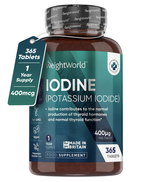 Iodine Tablets 1 Year Supply