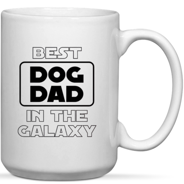 Best Dog Dad In The Galaxy Gift Mug